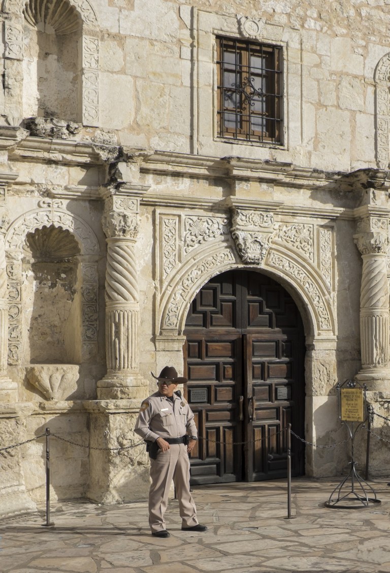 Don't mess with Texas At the Alamo